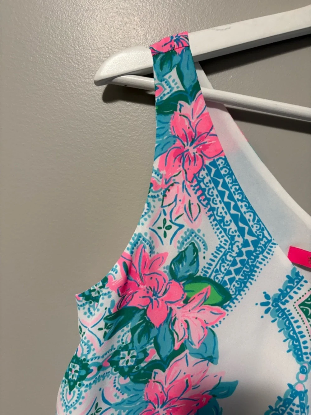 Lilly Pulitzer Florin Girls Best Friend  Blouse Sleeveless - Picture 5 of 11